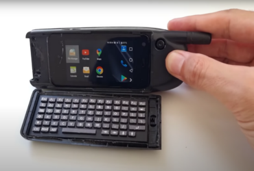 Teléfono Android en un Nokia 5110