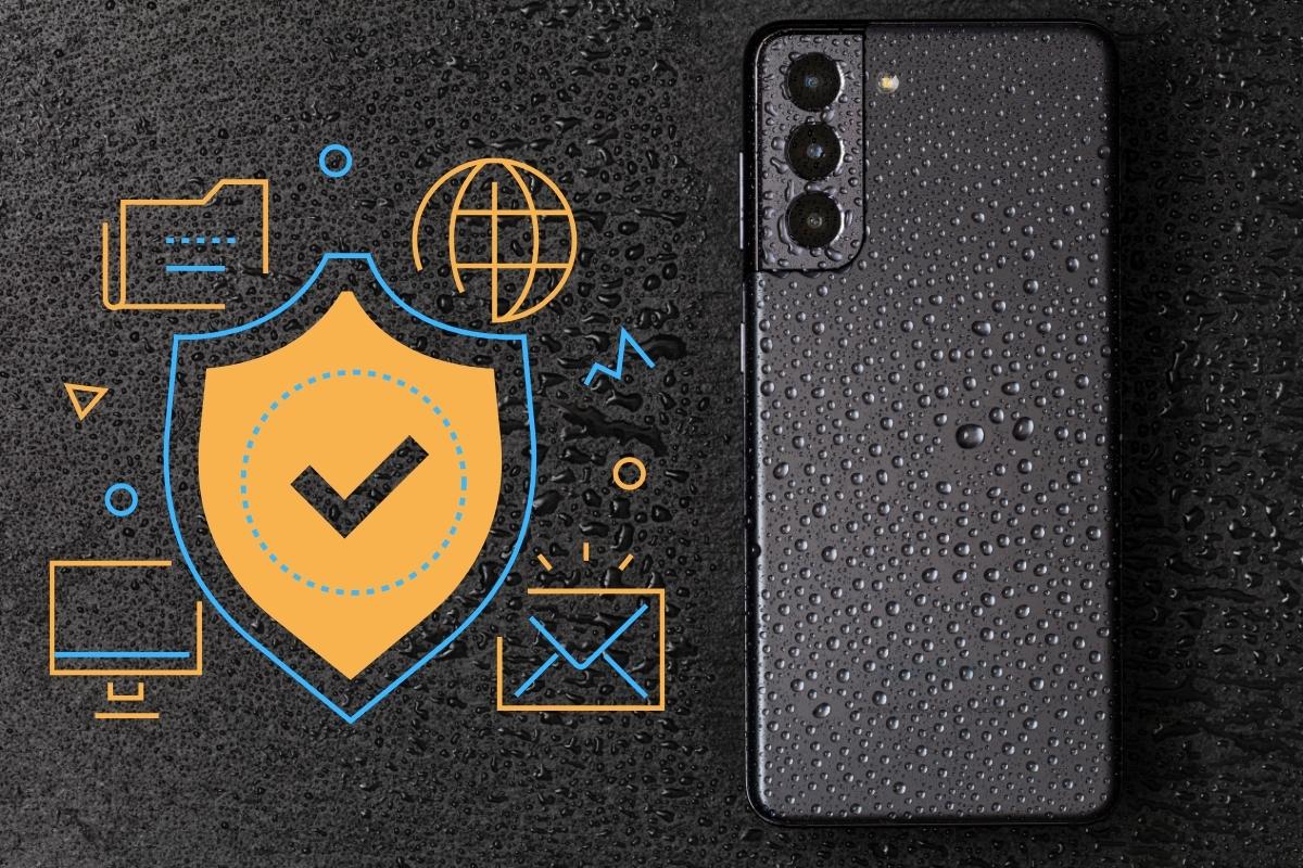 Modo reparación de Samsung en protección de datos