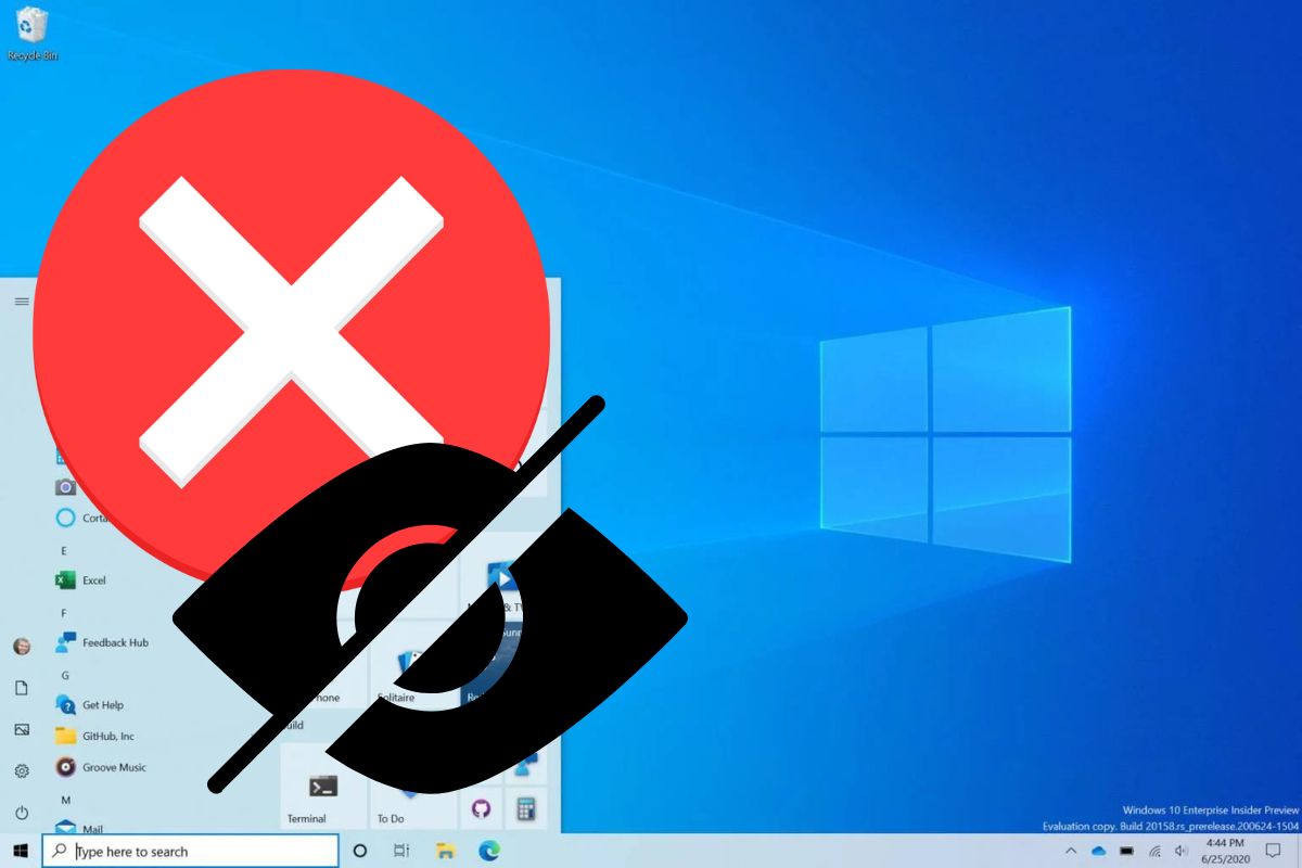Ocultar actualizaciones con errores