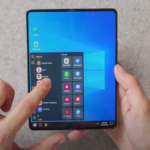 Samsung Galaxy Z Fold 4 personalizado al estilo de Windows Phone