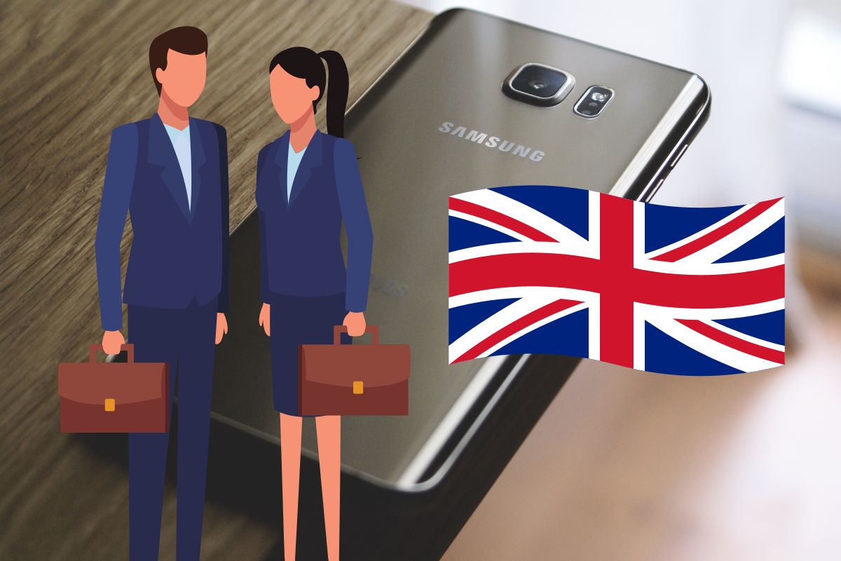Ejecutivos de Samsung visitan Reino Unido