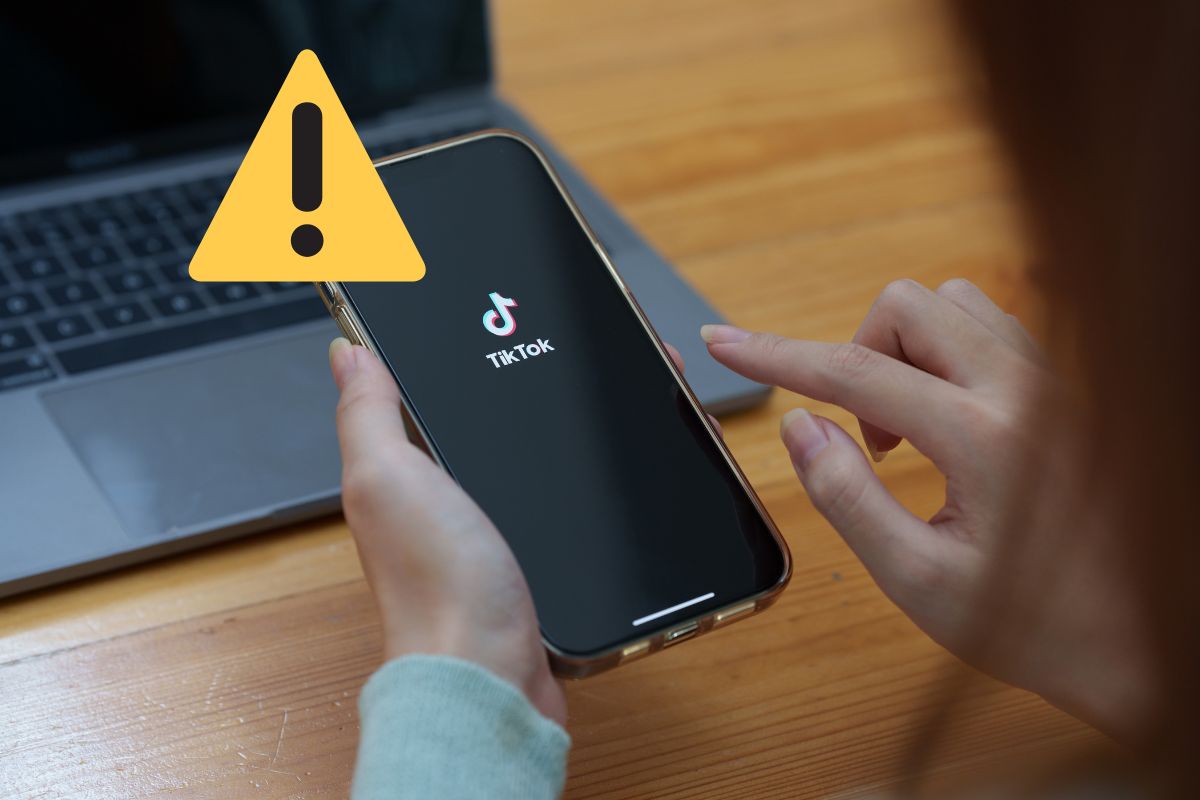 Falla de TikTok en Android