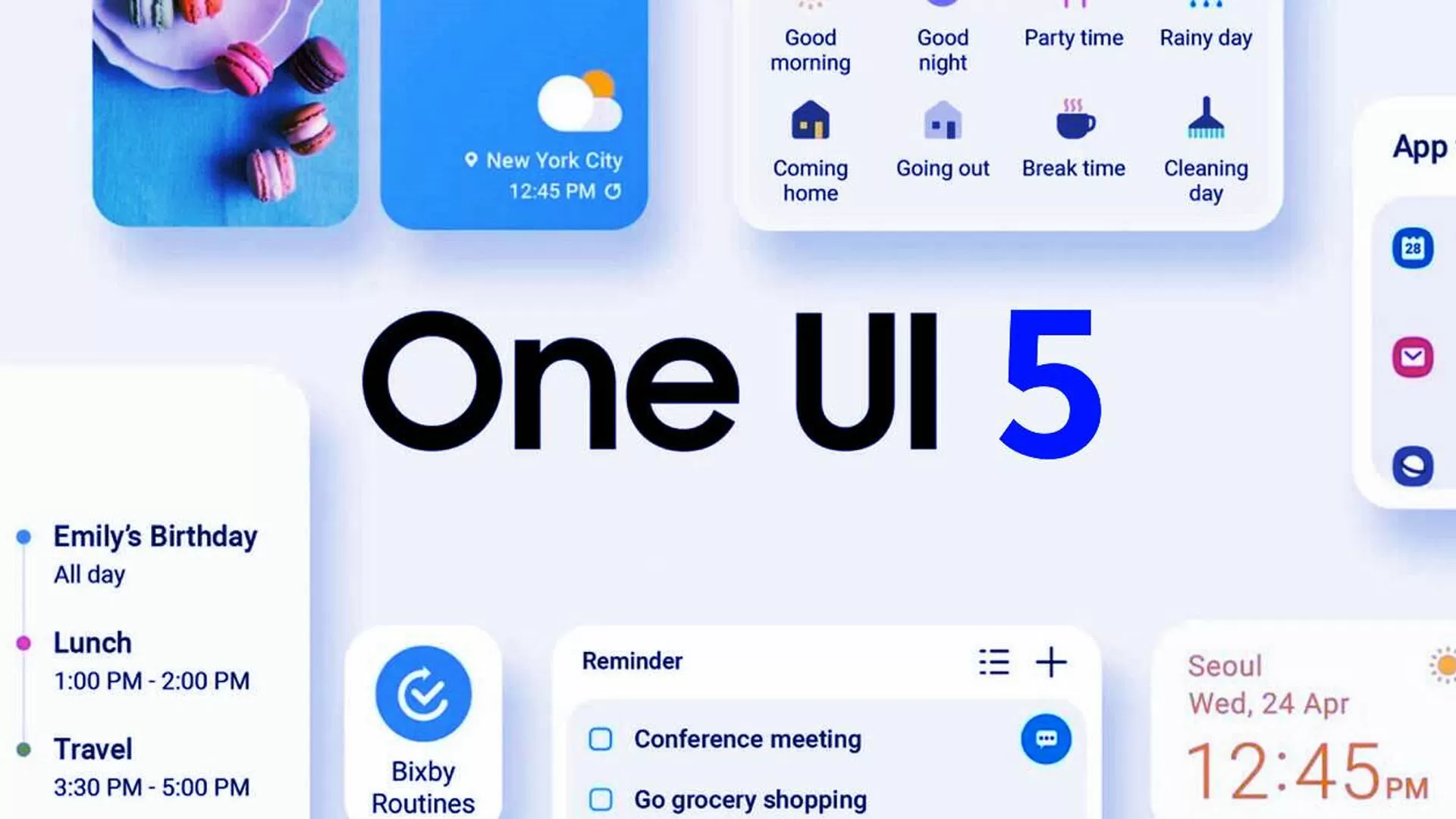Móviles Samsung que recibirán Android 13