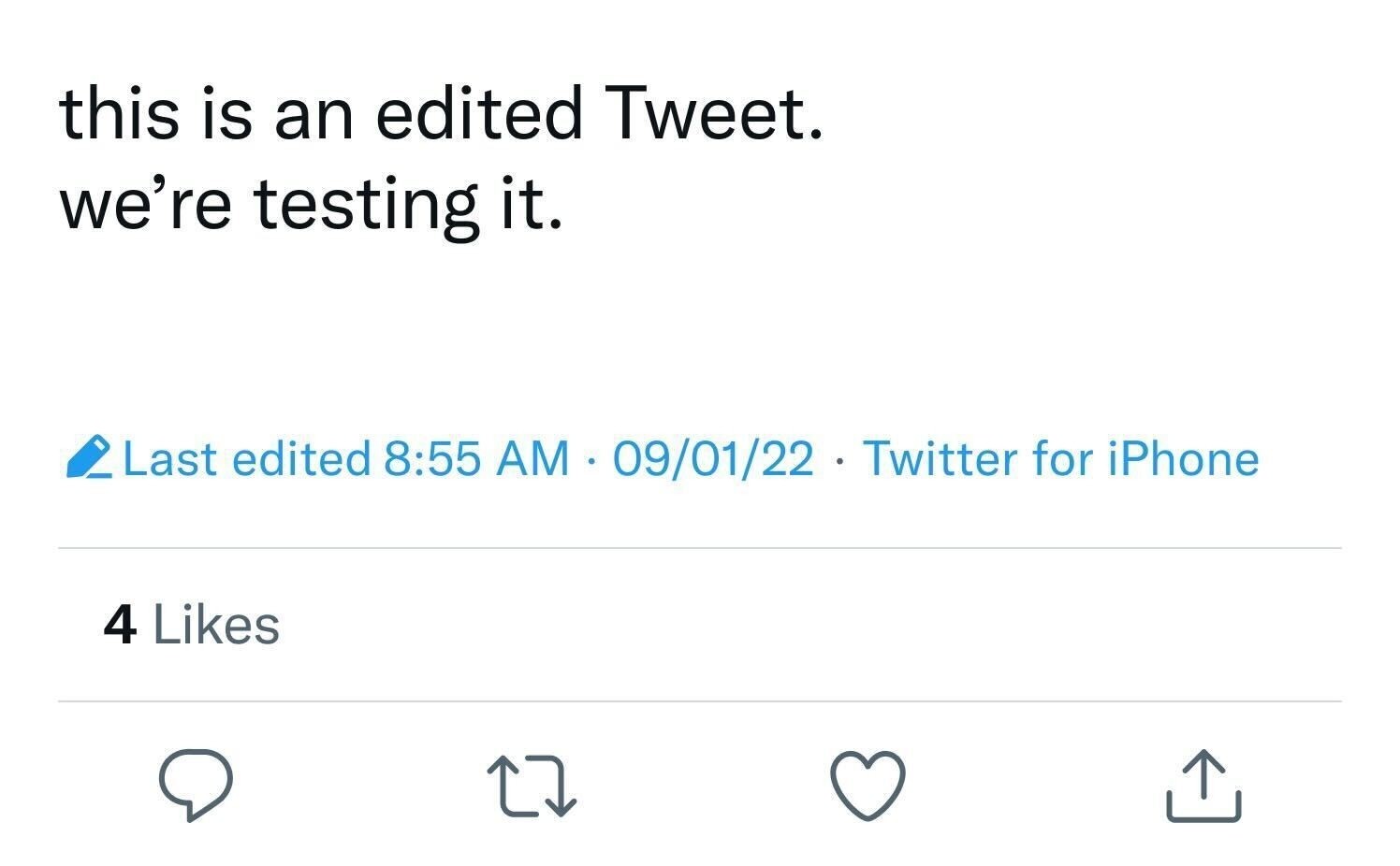 Twitter ya prueba la edición de tweets