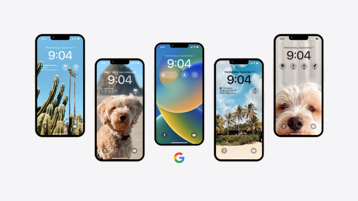 Widget de Google para iOS 16