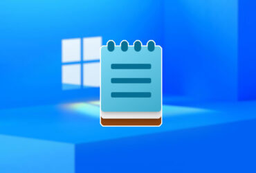 Introducción de las pestañas en el Bloc de notas de Windows 11