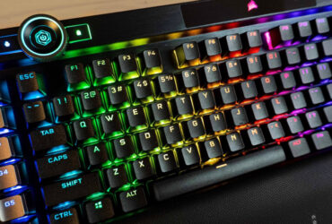 Problema del teclado Corsair K100