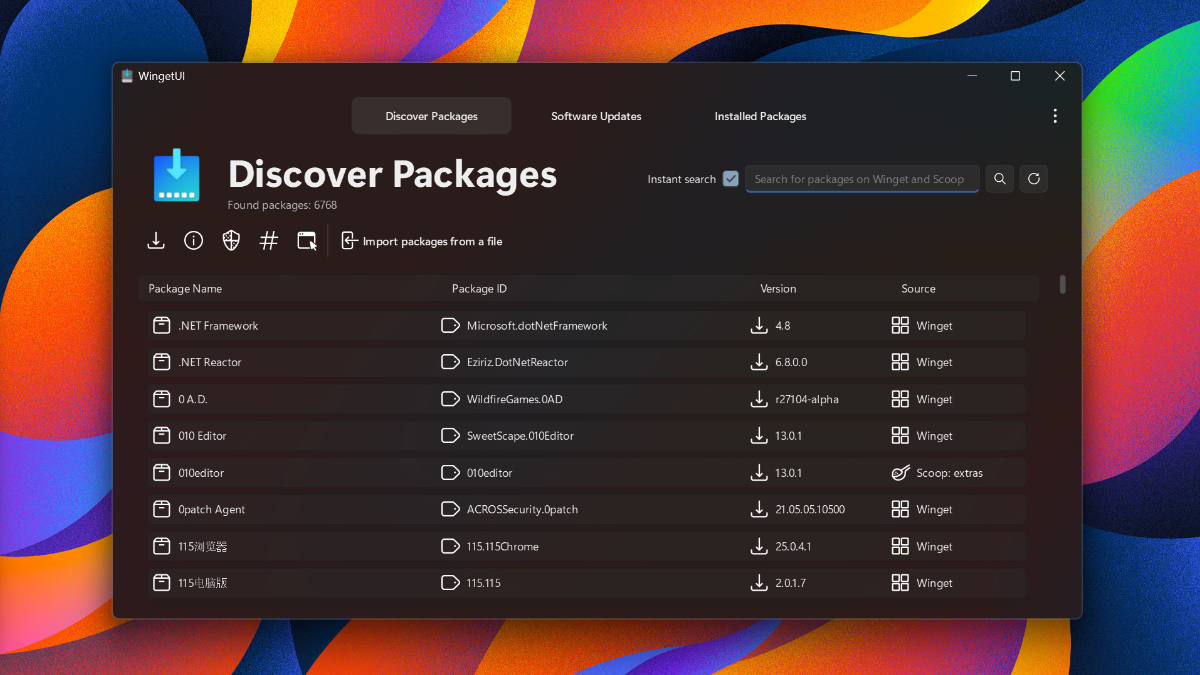 Registro de cambios de WingetUI versión 1.5.2