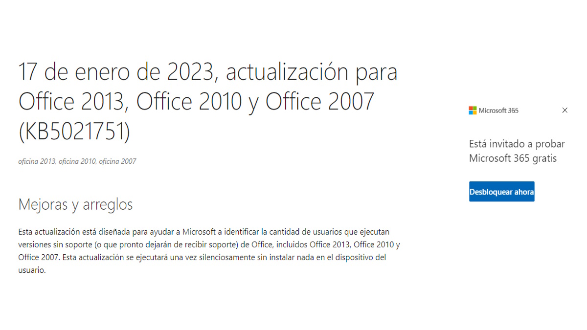 Actualización KB5021751