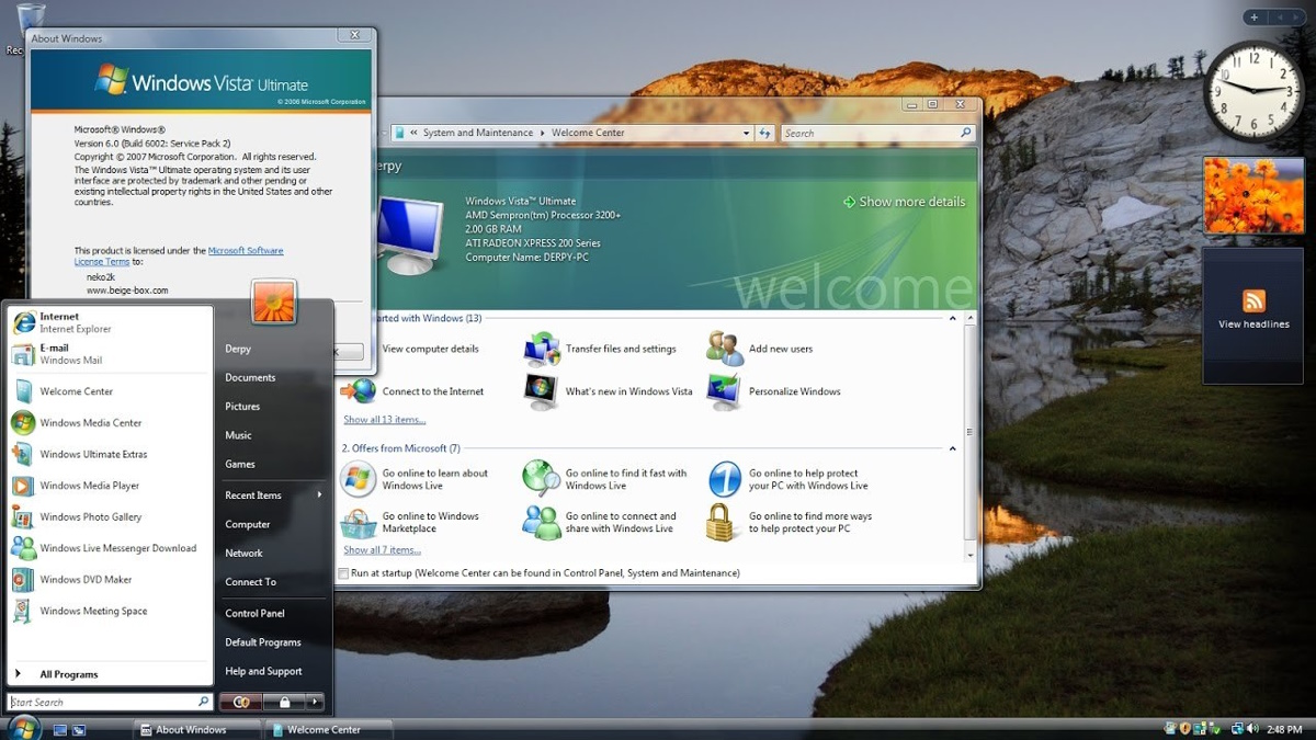 Conoce la historia de Windows Vista
