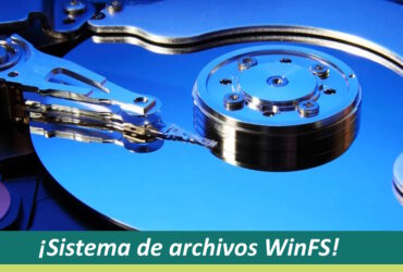 Historia del sistema de archivos WinFS