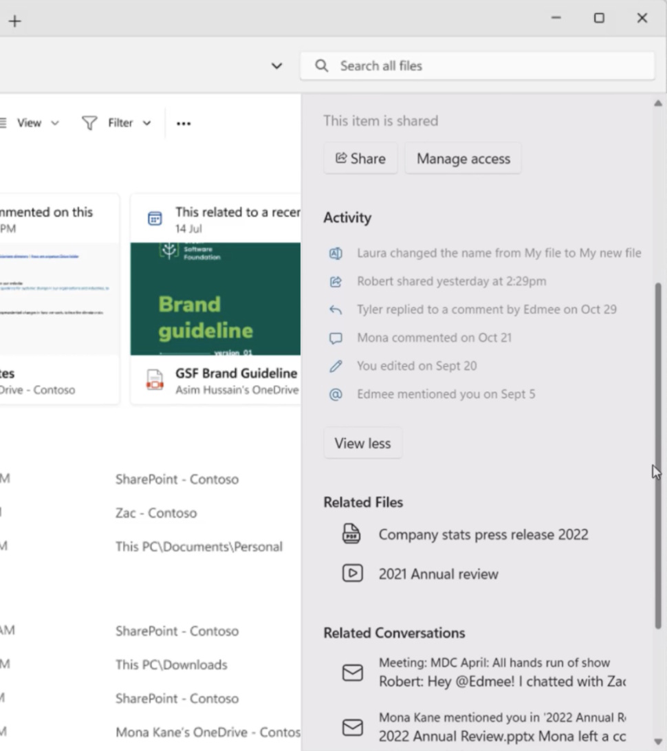 Nuevo Explorador de archivos de Windows 11