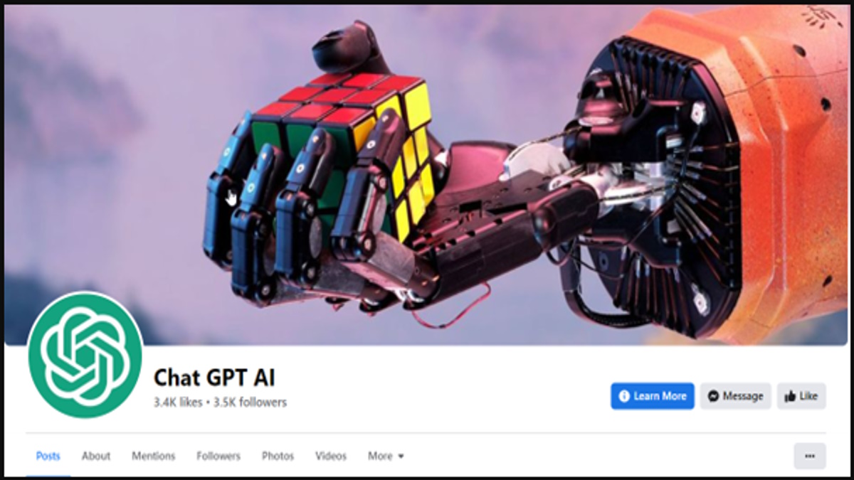 Falso ChatGPT se promociona en Facebook