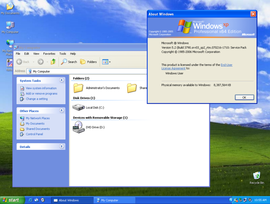 Mod para convertir Windows 10 en Windows XP