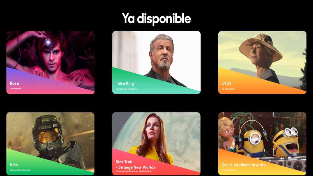 SkyShowTime finalmente disponible en España