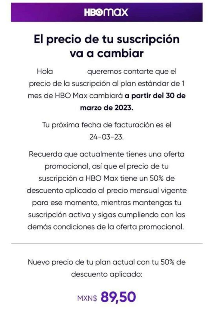 HBO Max sube los precios