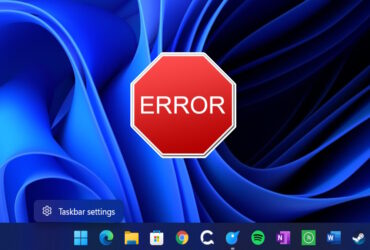 La barra de tareas de Windows 11 no tendrá cambios