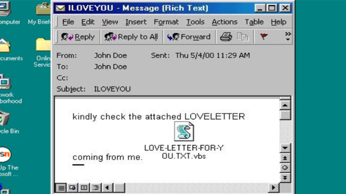 Virus Informático I Love You