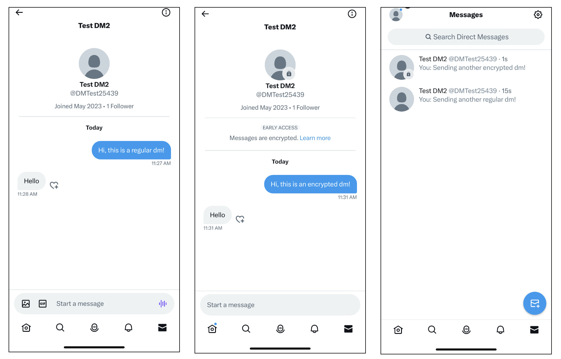 DM encriptados en Twitter