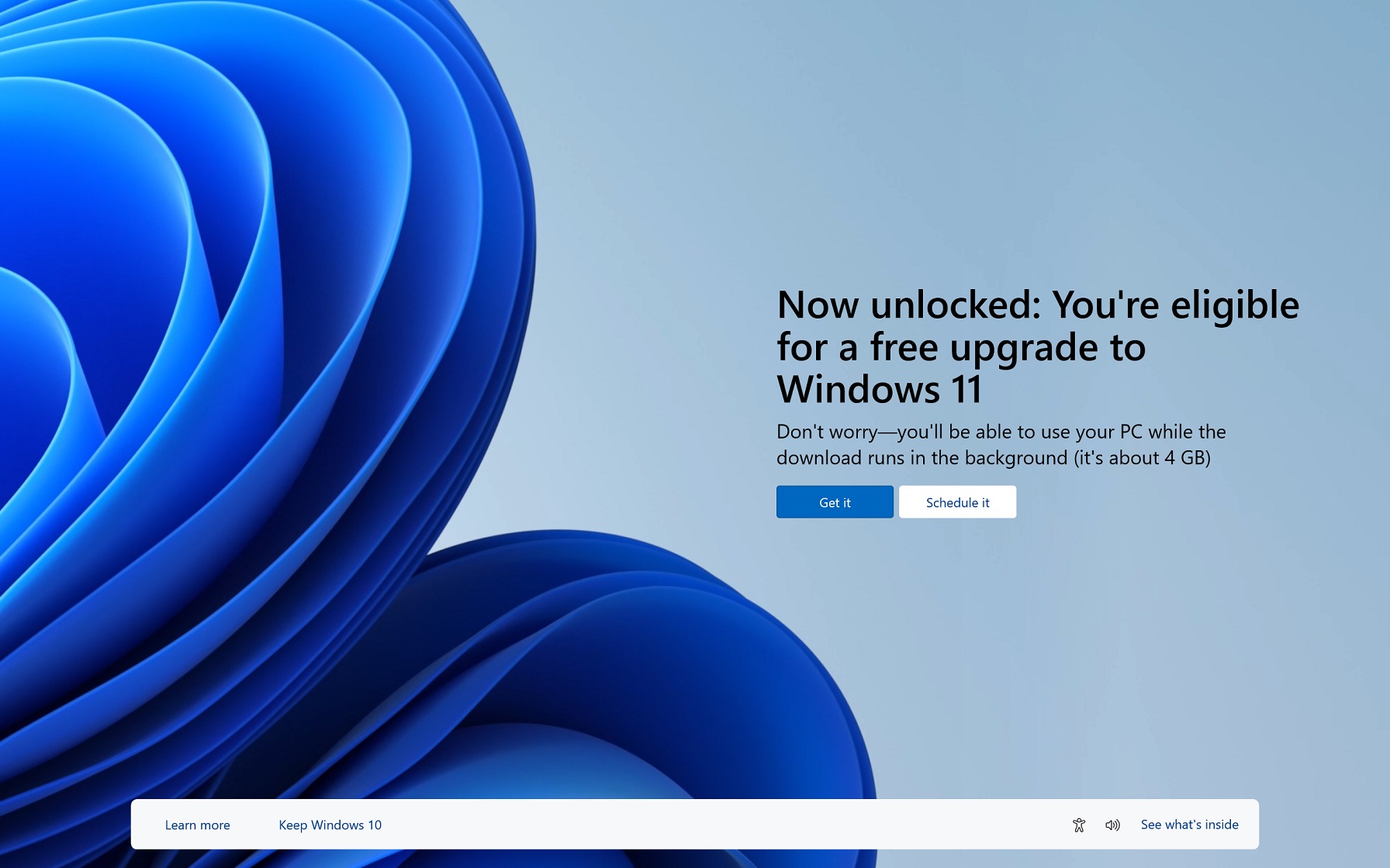 Microsoft promociona Windows 11 en Windows 10