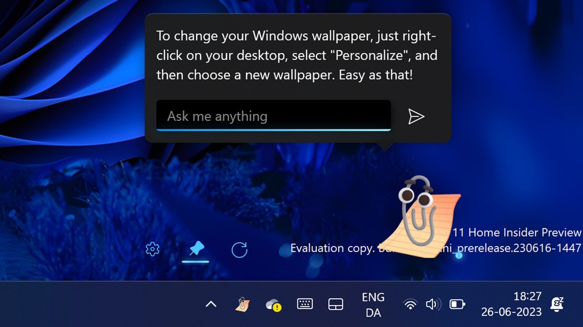 Clippy IA para Windows 11