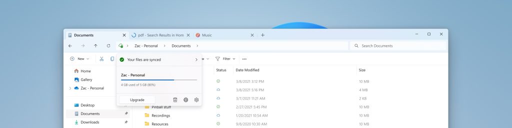 Nuevas barras de direcciones