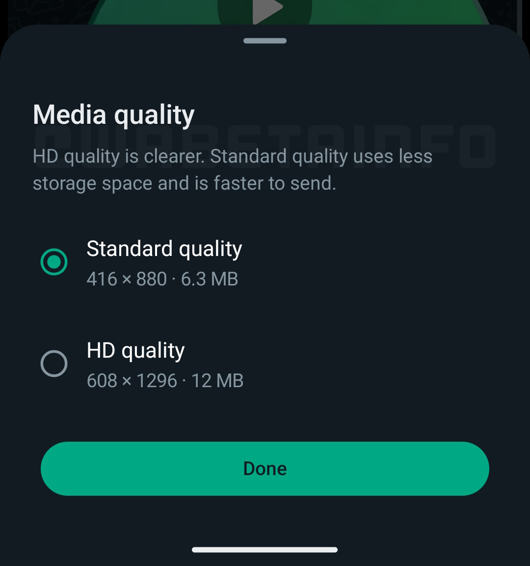 WhatsApp para Android permitirá enviar videos en HD