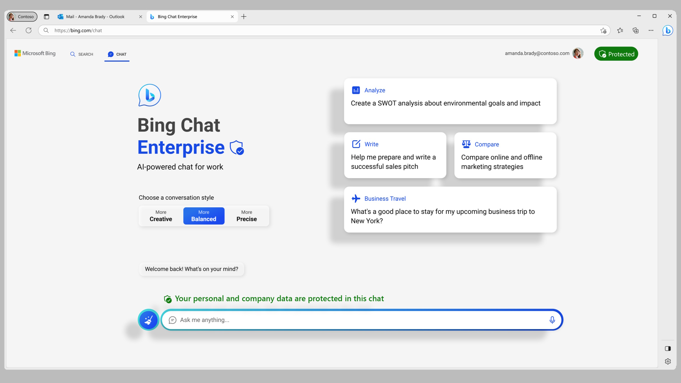 Bing Chat Enterprise