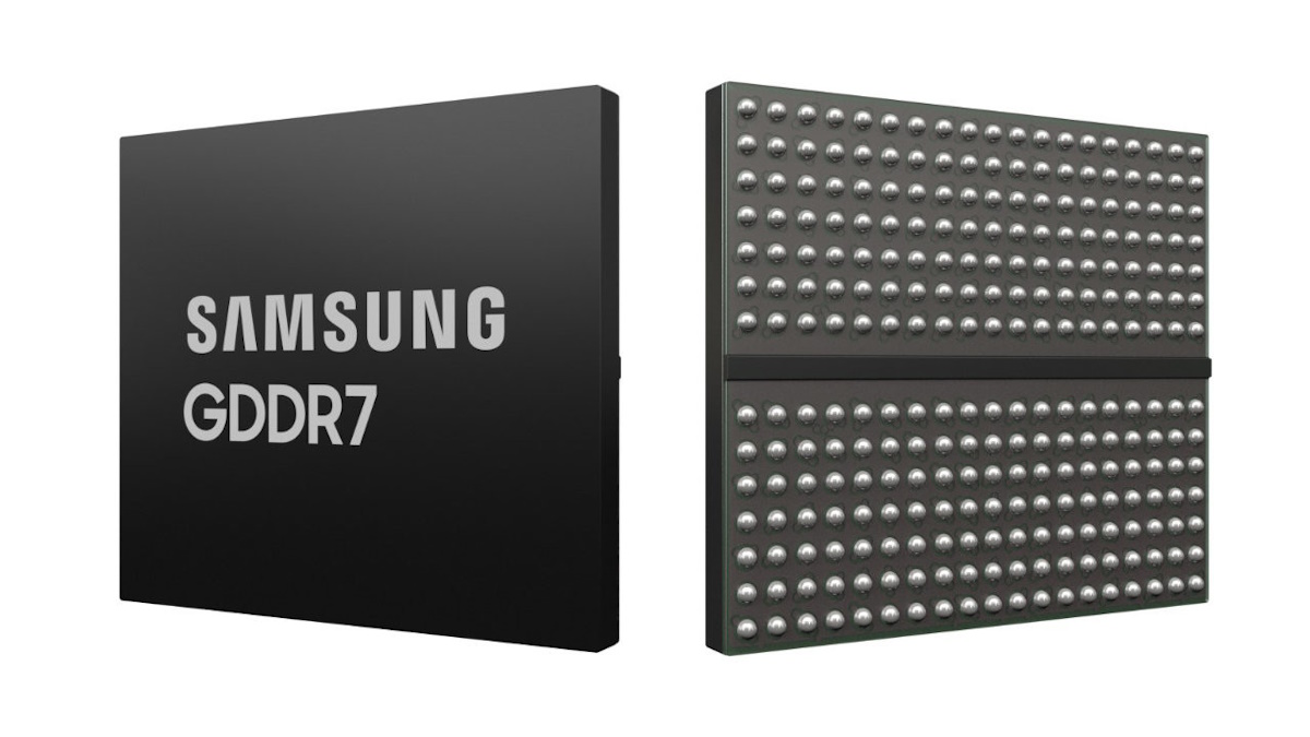 Memoria Samsung GDDR7 de 32 GB