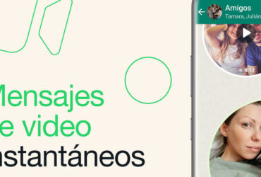 Notas de video en WhatsApp