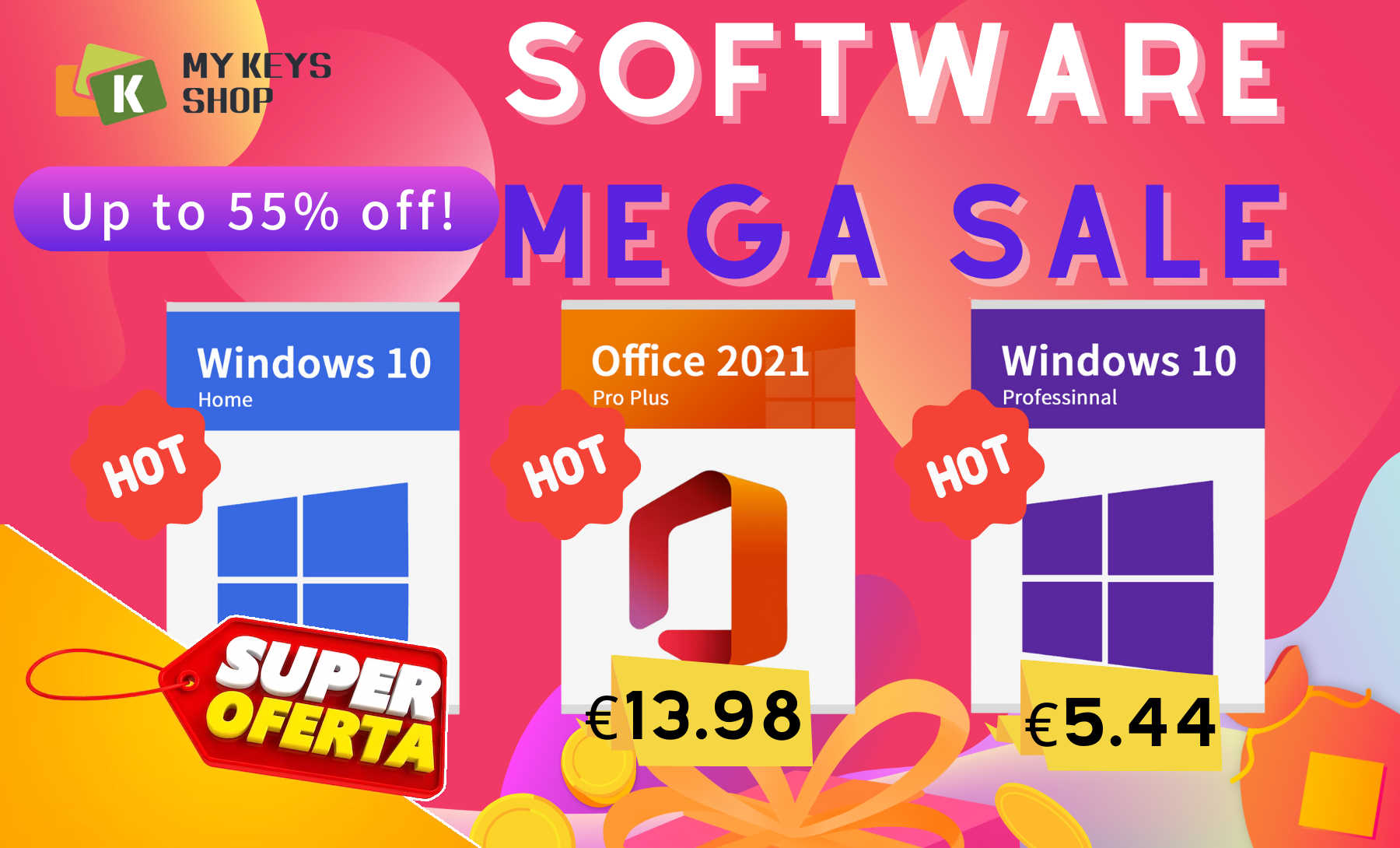 Ofertas de Mykeysshop - Julio