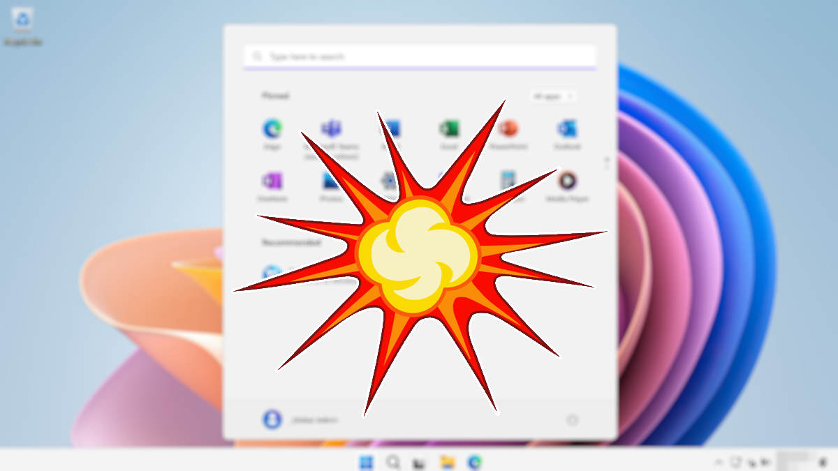Problema en el Menú Inicio de Windows 11 con app de terceros