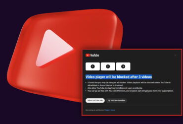 YouTube endurece la guerra contra los bloqueadores de anuncios