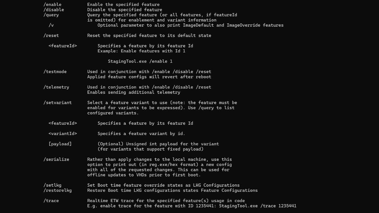 Staging Tool de Microsoft