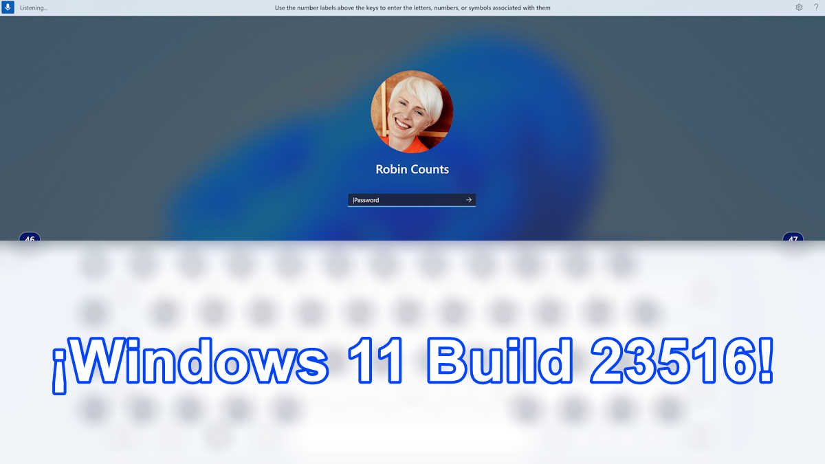 Windows 11 Build 23516