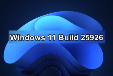 Windows 11 Build 25926