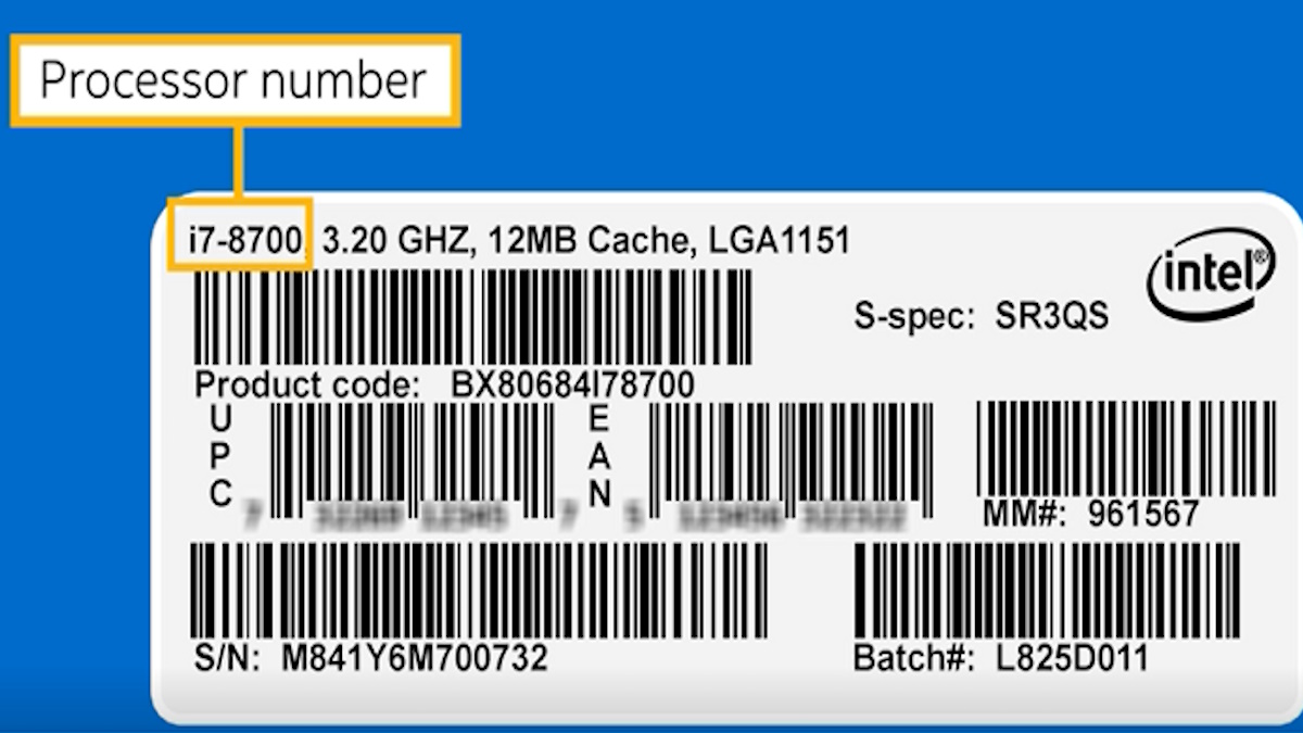 Cómo Identificar mi Procesador Intel