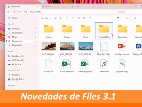 Novedades de Files 3.1