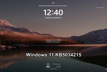 Novedades de Windows 11 KB5034215