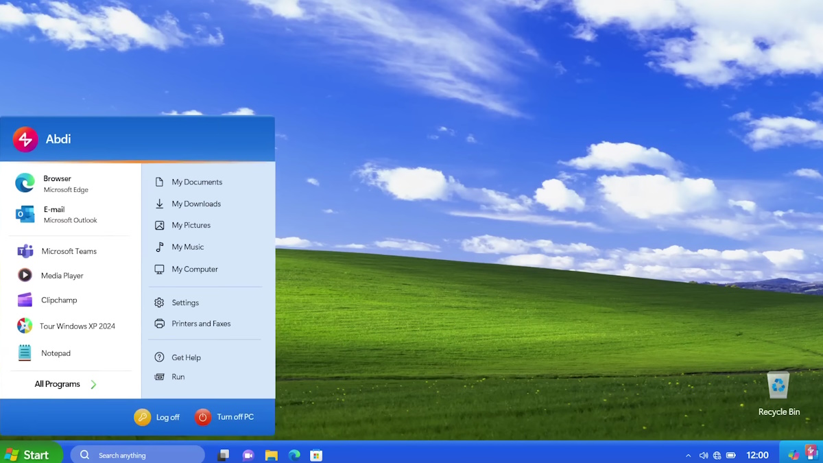 Windows XP 2024