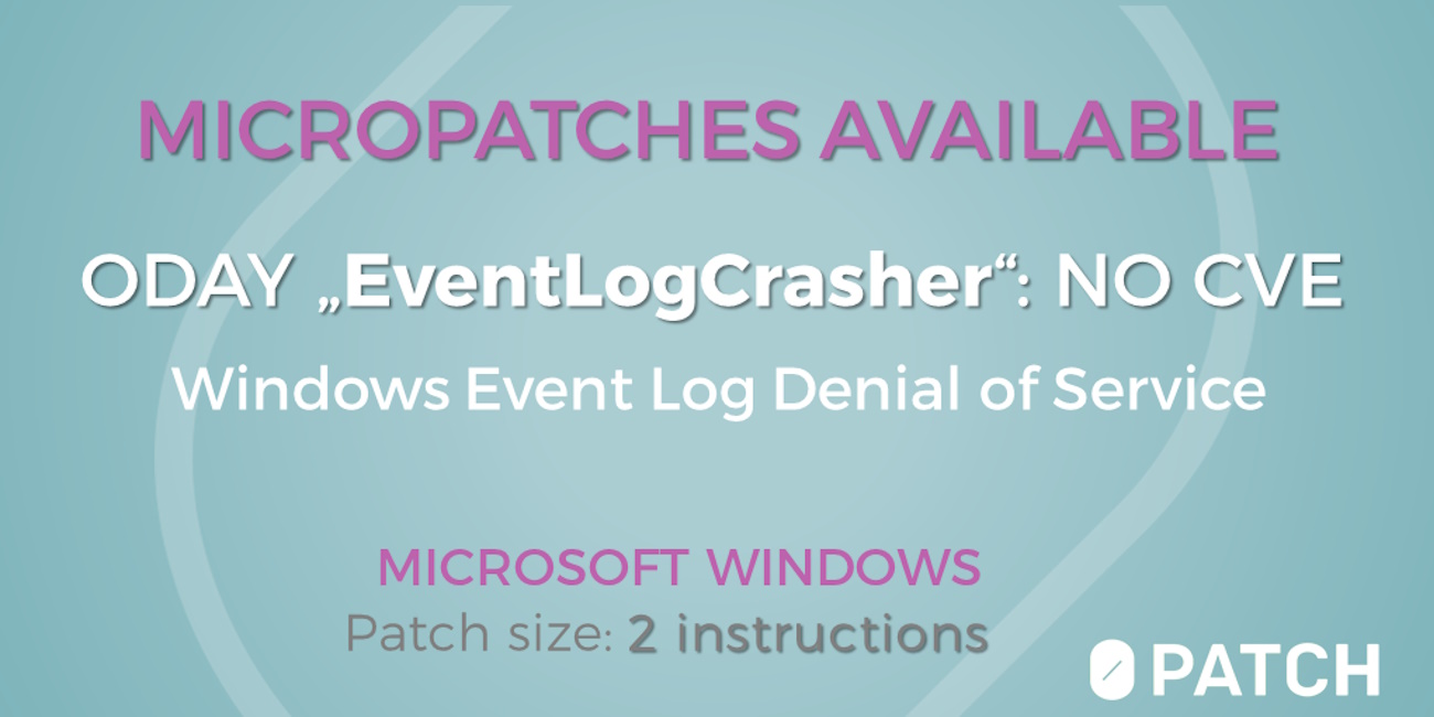 Vulnerabilidad en el Registro de Eventos de Windows