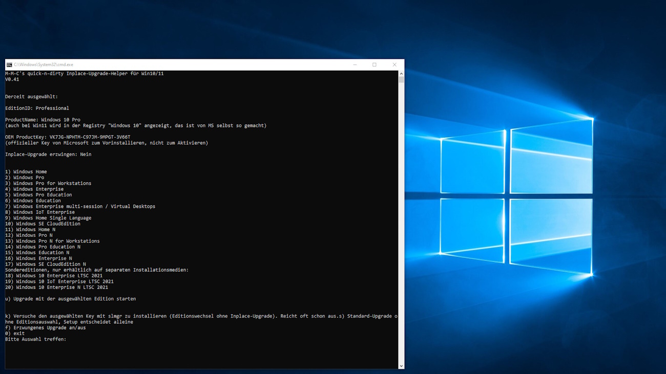 Cómo cambiar las versiones de Windows