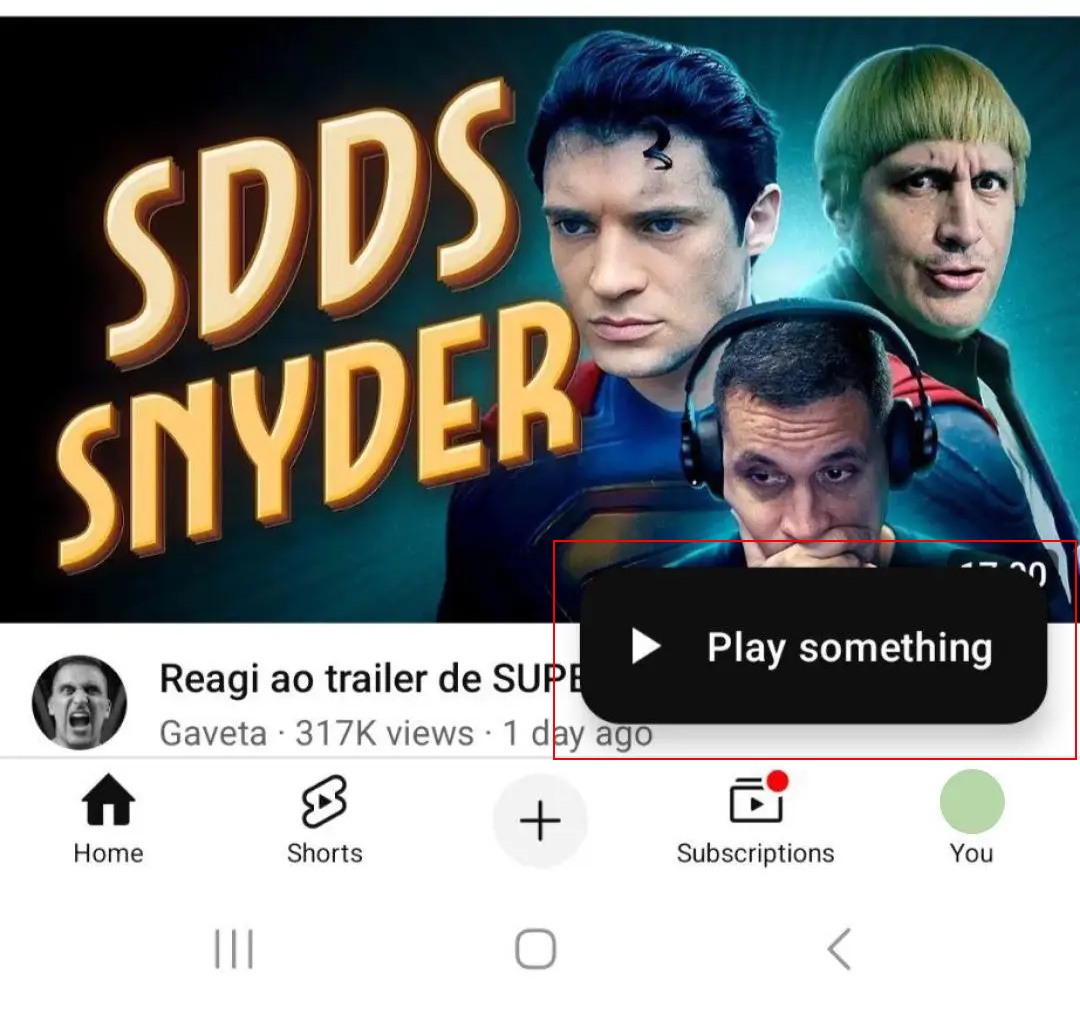 Reproducir algo, la nueva función de YouTube